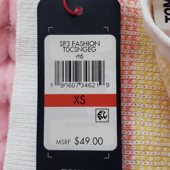 Tommy Hilfiger jeans knitted top xs brand new with tags - Picture 6 of 6